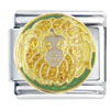 Golden Tamarin Monkey X2 Italian Charm