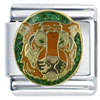 Endangered Species Tiger X2 Italian Charm