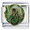 Endangered Olive Colobus Monkey X2 Italian Charm
