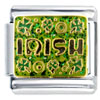 Gold Plated Irish X2 Italian Charm