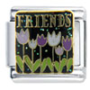 And Flowers Friendship Italian Charms