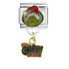 Grinch Smiling In Hat Licensed Italian Charm