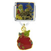 Grinch Santa In Sleigh Licensed Italian Charm