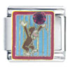 Curious George Ruby Balloon Licensed Italian Charm