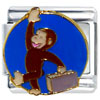 Curious George  Travel  Licensed Italian Charm