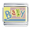 Baby Text X2 Italian Charm