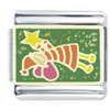 Flying  Fairy  With Wand X2 Italian Charm