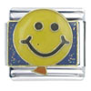 Happy Face Balloon X2 Italian Charm
