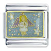 Guardian Angel Purple X2 Italian Charm