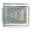 Wedding Cake Pink X2 Italian Charm