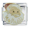 Gold Plated Santa Claus X2 Italian Charm