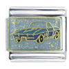  Sports  Car Blue X2 Italian Charm