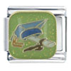 Grad Cap And Degree X2 Italian Charm