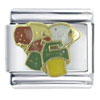 Toy Keyring X2 Italian Charm