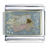 Pink Angel X2 Italian Charm