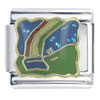 End Of The  Rainbow  X2 Italian Charm