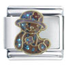 Daisy Teddy Bear Brown X2 Italian Charm