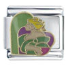 Princess In Window X2 Italian Charm