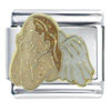 Thinking  Angel  X2 Italian Charm