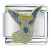 Blue  Fairy  X2 Italian Charm