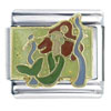 Dancing Mermaid X2 Italian Charm