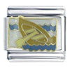 Canoe Yellow X2 Italian Charm