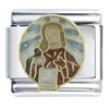 Jesus Is Risen X2 Italian Charm