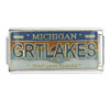 License Plate Michigan X2 Italian Charm