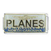 License Plate North Carolina X2 Italian Charm