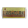 License Plate  Nebraska  X2 Italian Charm