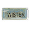 License Plate  Kansas  X2 Italian Charm