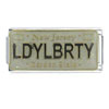 License Plate New Jersey Italian Charm