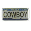 License Plate Texas X2 Italian Charm