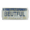 License Plate Alabama X2 Italian Charm