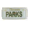 License Plate Tennessee X2 Italian Charm