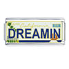 License Plate California X2 Italian Charm