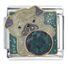 Pug May Emerald Color X2 Italian Charm