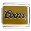 Classic Blue Coors Licensed Italian Charm
