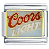 Classic Coors Light Licensed Italian Charm