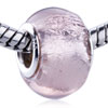 Light Pink Murano Glass European Beads