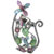 Sniffing Silver Tone Mouse Brooch