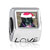 Christmas Dog Photo Love European Beads