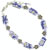 Purple Tropical Flower Fimo Bracelet