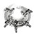 Cross And Jesus Quintet Beads