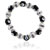 Black Evil Eye Murano Glass Necklace