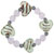 Mint Murano Glass Heart Necklace