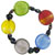Murano Glass Ball Millefiori Multi Color Glass Necklace