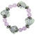 Murano Glass Heart Glass Pink Necklace