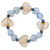 Pink And Blue Murano Glass Necklace