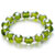 Peridot Against Dots Beads